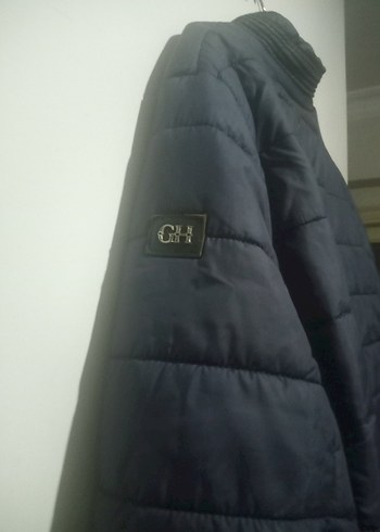 lacivert Fermuarlı Erkek Mont - Görsel 5