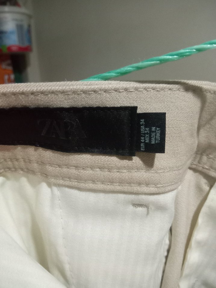 Erkek Beyaz Regular Fit Midi Pantolon - Görsel 2