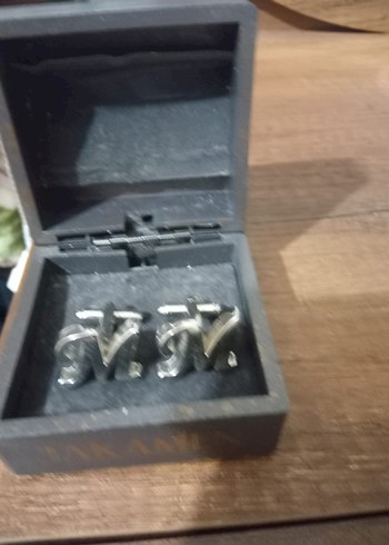 JAKAMEN Gri Metal Rock Punk Kol Düğmeleri - Görsel 2