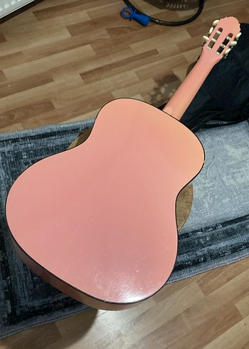 Pastel Pembe Klasik Gitar - Görsel 4