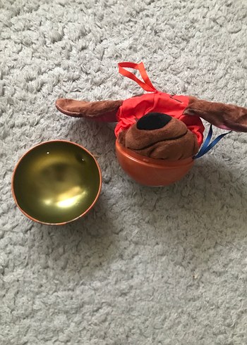 turuncu kutunun içinde peluş - Görsel 3