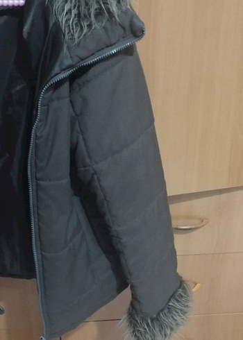 Kadın Kürklü Mont - Görsel 2