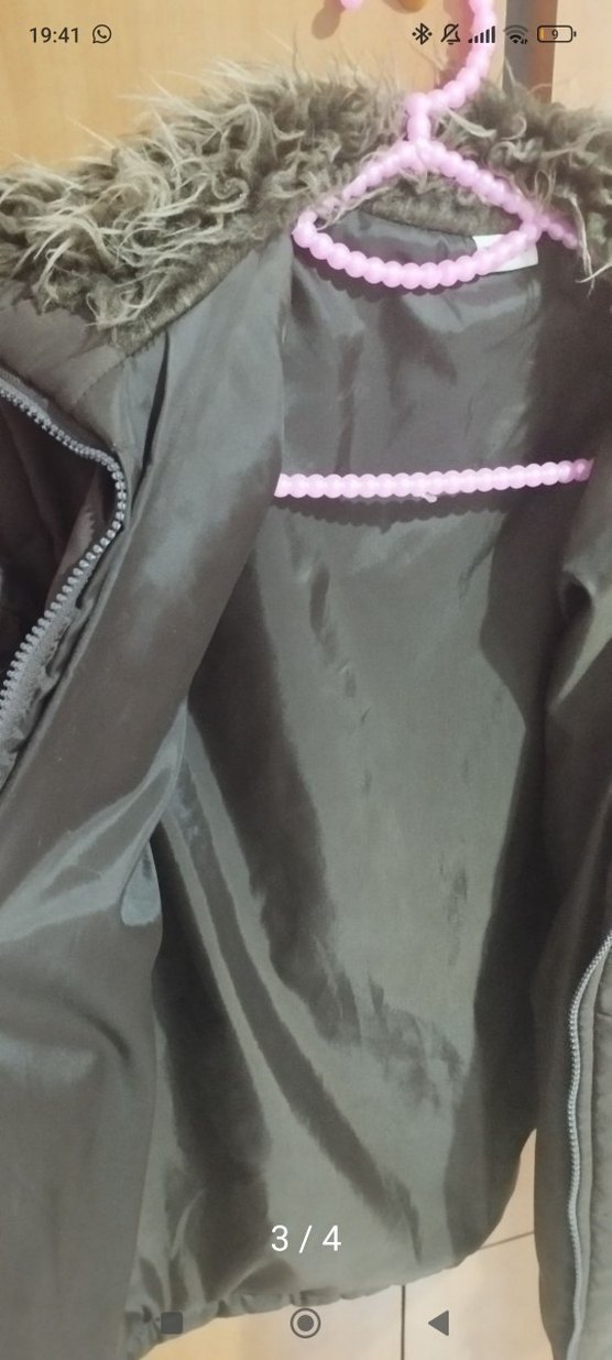 Kadın Kürklü Mont - Görsel 3