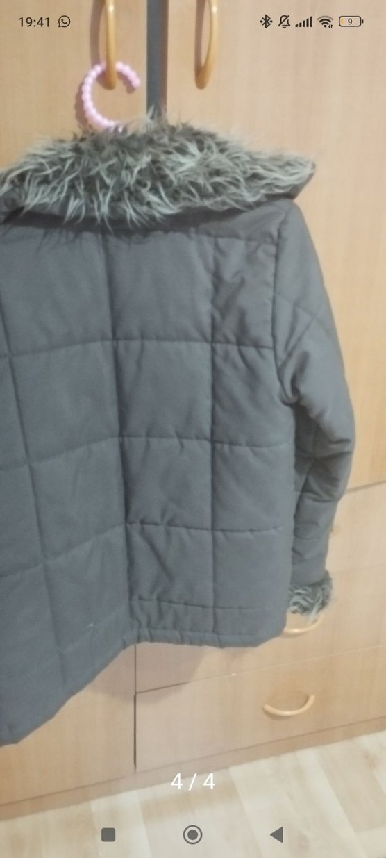 Kadın Kürklü Mont - Görsel 4