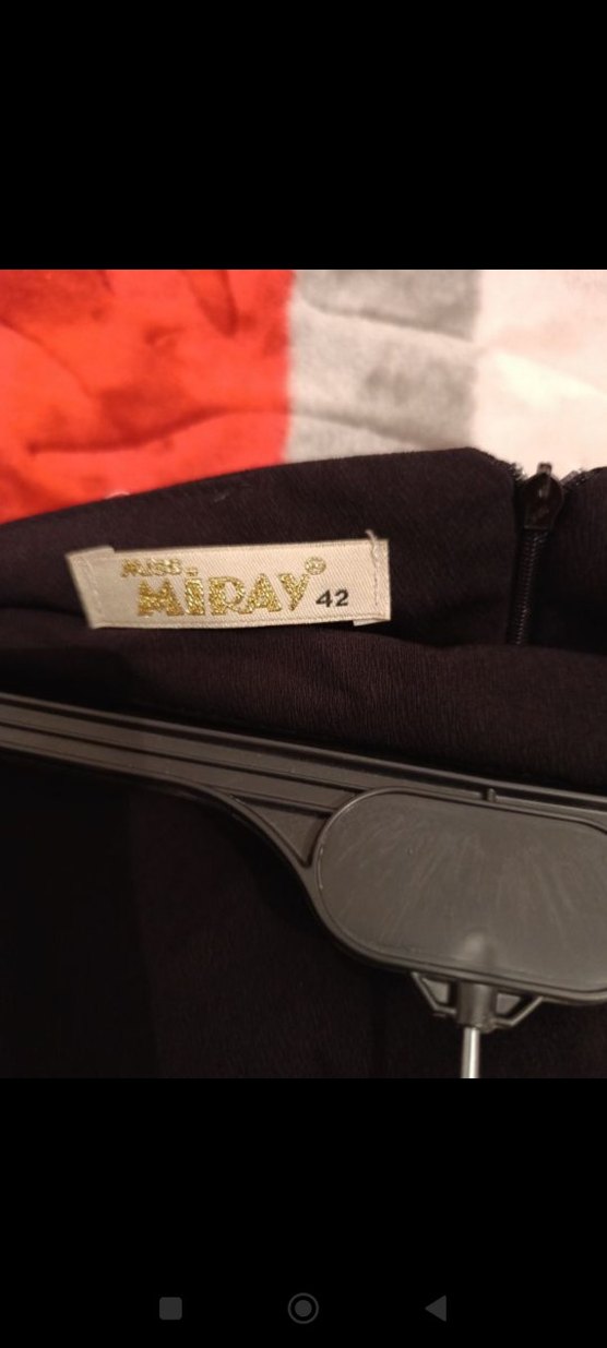 balık model Siyah Uzun Kadın Etek - Görsel 4