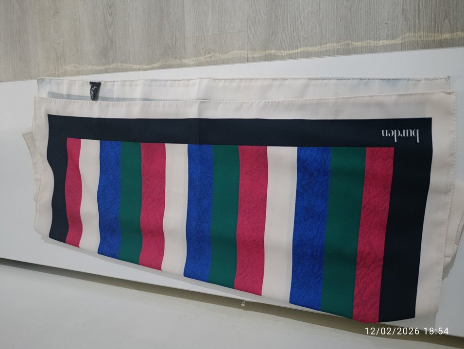 Kadın Çok Renkli Şal - Görsel 2