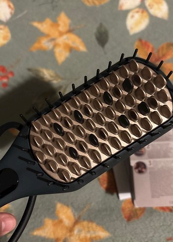 Remington Kahverengi Parlak Saç Düzleştirici Fırça - Görsel 2