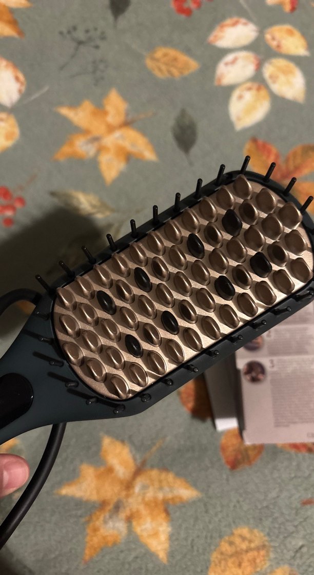 Remington Kahverengi Parlak Saç Düzleştirici Fırça - Görsel 2