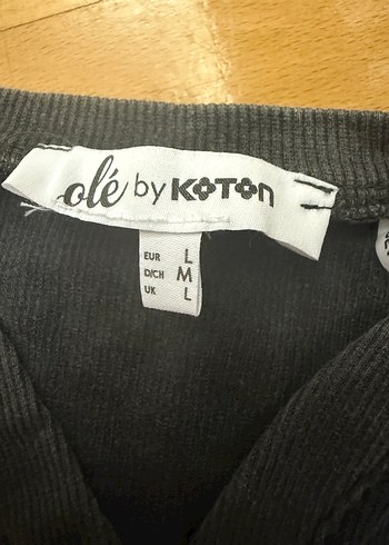 Gri Uzun Kollu V Yakalı Baskılı Elbise - Görsel 3