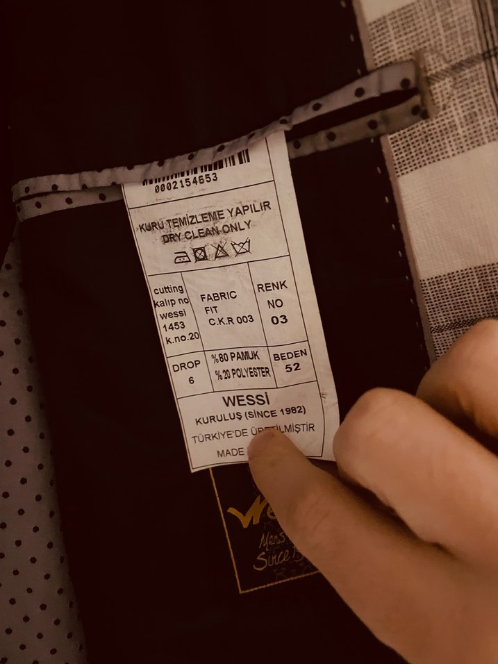 Ekoseli Erkek Ceket - Görsel 2