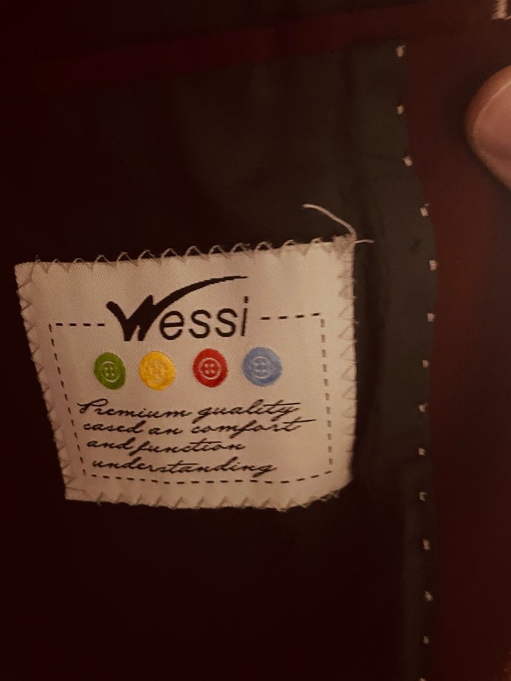 Bordo Erkek Ceket, Düğmeli, Normal Boy - Görsel 2