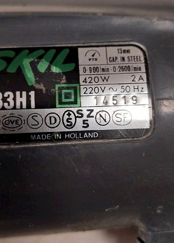 Gri SKILL Kablolu Matkap - Görsel 7