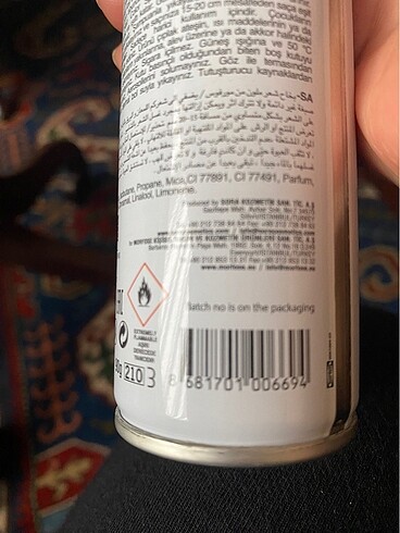 Sarı saç boya spreyi - Görsel 4