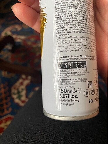 Sarı saç boya spreyi - Görsel 5