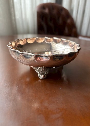 Antika gümüş şekerlik - Görsel 3