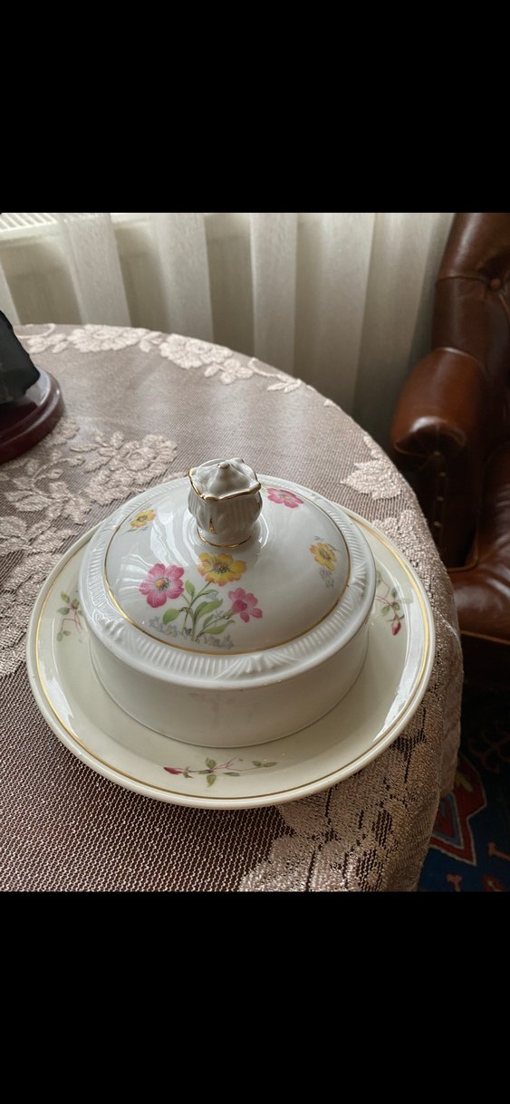 Pastel Beyaz Seramik Yemek Servis Tabağı - Görsel 5