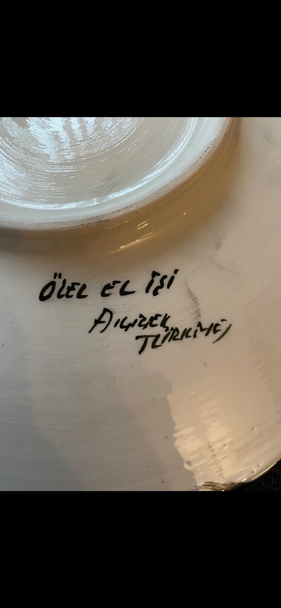 Kabe Temalı Dekoratif Tabak - Görsel 3