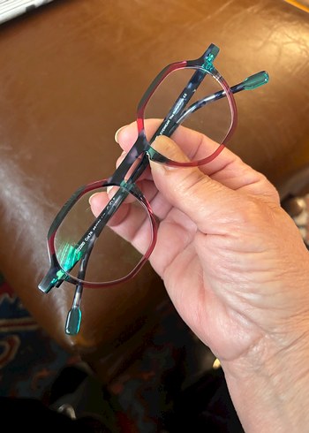 Parlak Çok Renkli Kadın Gözlüğü - Görsel 6