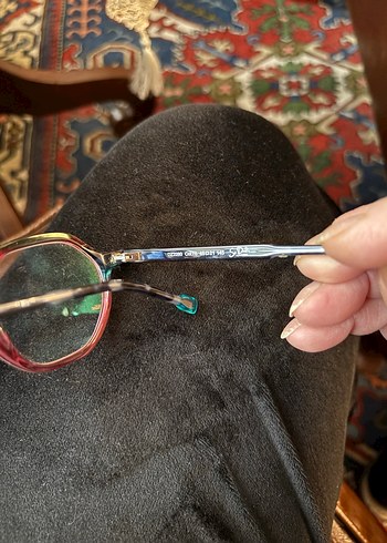 Parlak Çok Renkli Kadın Gözlüğü - Görsel 5