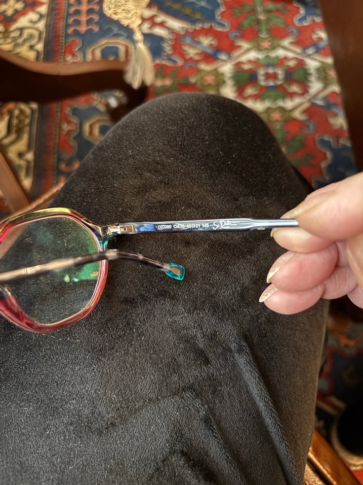 Parlak Çok Renkli Kadın Gözlüğü - Görsel 5