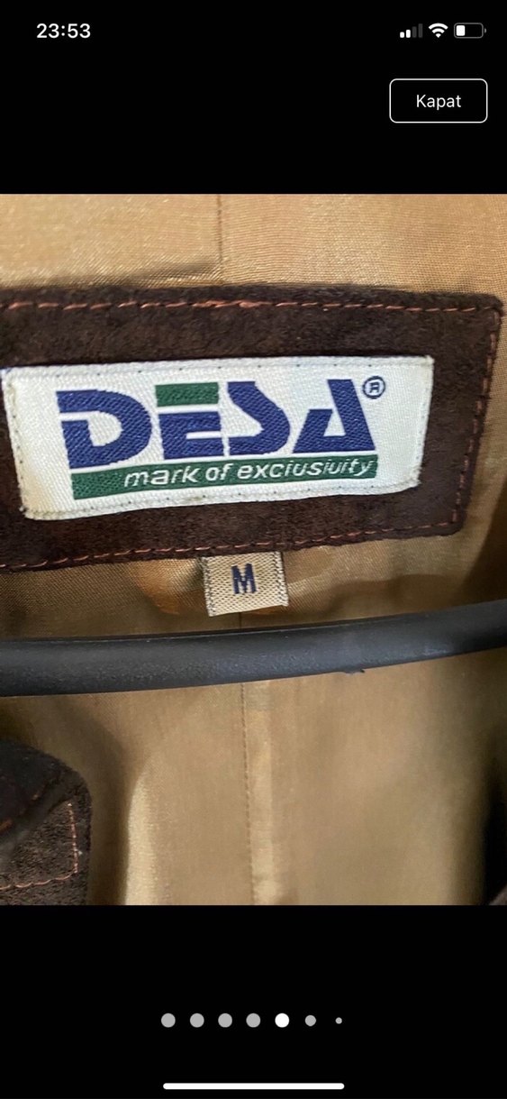 Kadın Kahverengi Süet Uzun Trençkot - Görsel 3