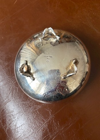 Antika Vintage gümüş şekerlik - Görsel 7