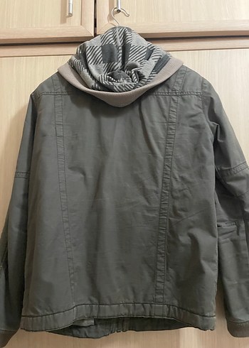 Mavi Jeans Gri Kapüşonlu Erkek Ceket - Görsel 2