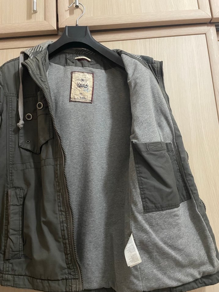 Mavi Jeans Gri Kapüşonlu Erkek Ceket - Görsel 3