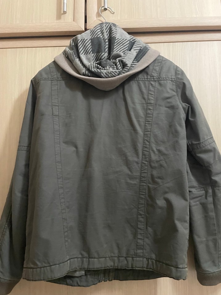 Mavi Jeans Gri Kapüşonlu Erkek Ceket - Görsel 2