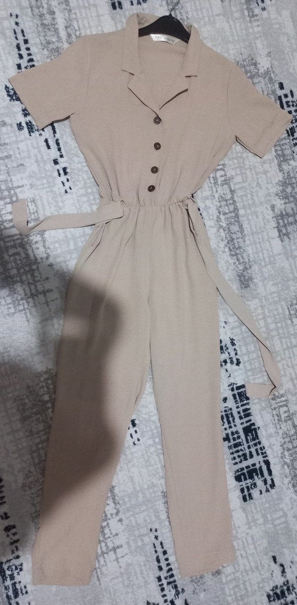 Bej Kadın Uzun Tulum - Görsel 2