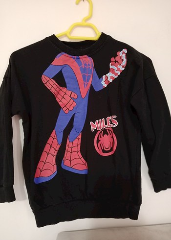 Erkek Çocuk Kareli Gri Sweatshirt hepsinin fiyatı 500 TL - Görsel 4