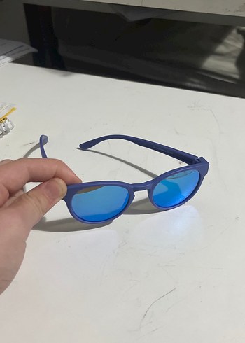 Şeffaf Mavi Kadın Güneş Gözlüğü - Görsel 2