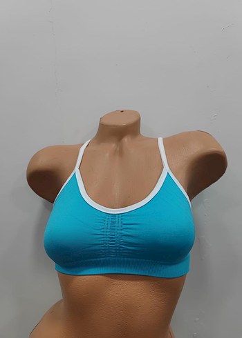 Renkli Mini Spor Sütyeni - Görsel 7