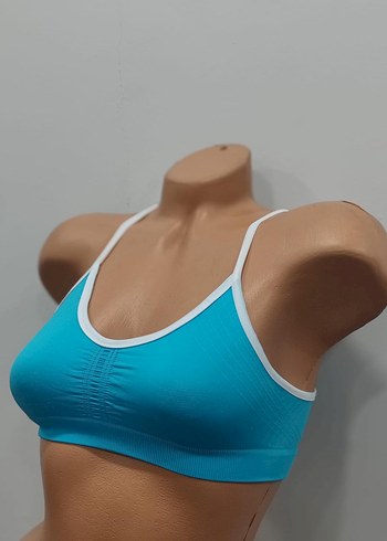 Renkli Mini Spor Sütyeni - Görsel 13