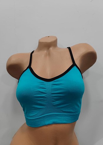 Renkli Mini Spor Sütyeni - Görsel 11