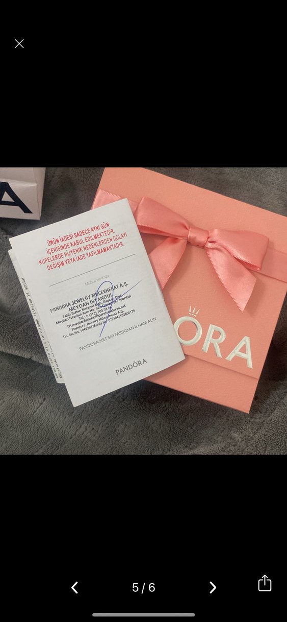 Pandora gümüş Renk Sonsuzluk Kolye - Görsel 5