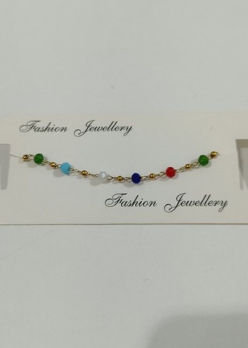 Renkli Boncuklu Bohem Çelik Bileklik - Görsel 2