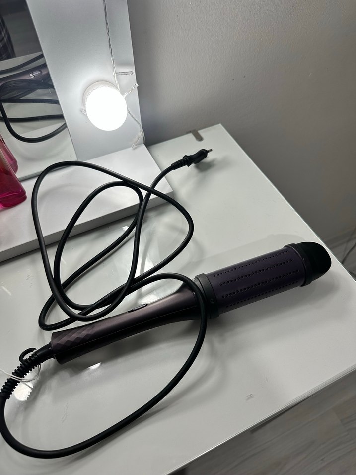 Siyah Saç Düzleştirici Fırça - Görsel 2