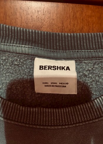 Gri Süet Kadın Sweatshirt - Görsel 3