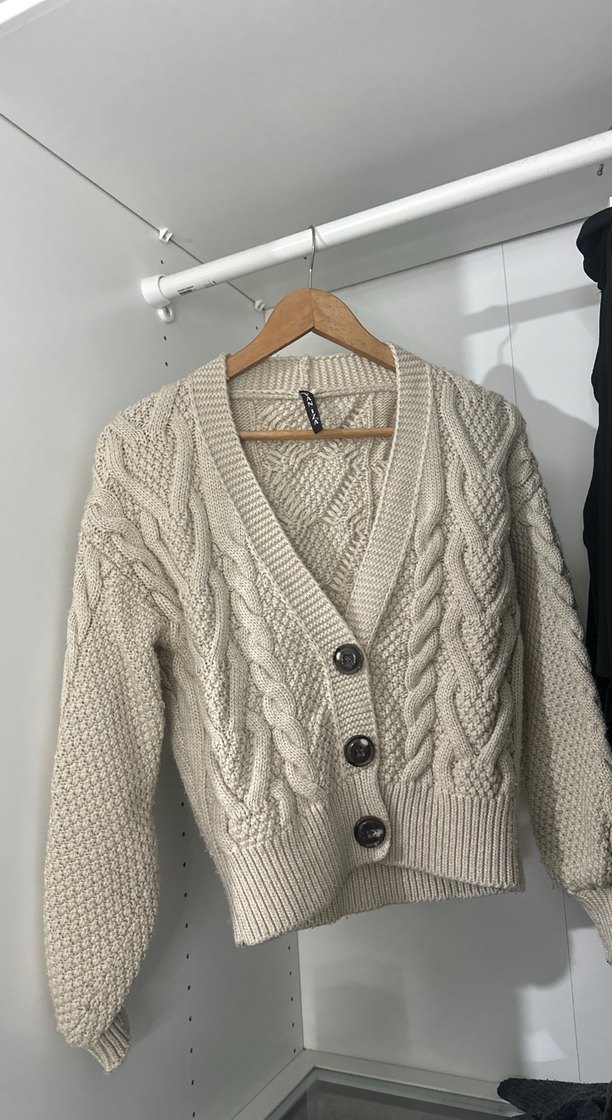 Trendy Örgü Kadın Hırka - Görsel 2