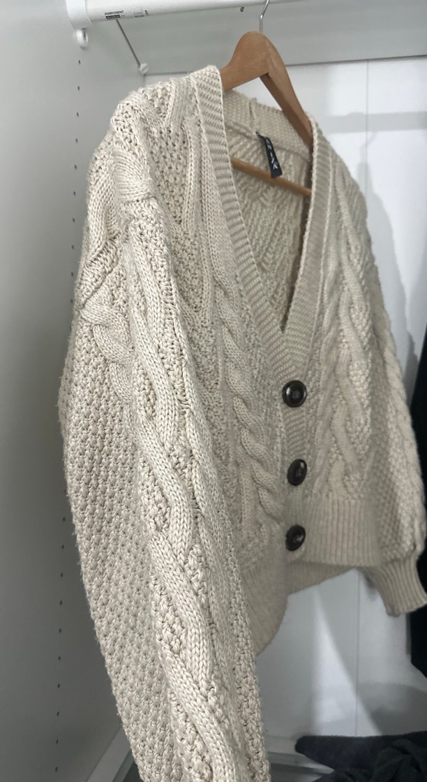 Trendy Örgü Kadın Hırka - Görsel 5