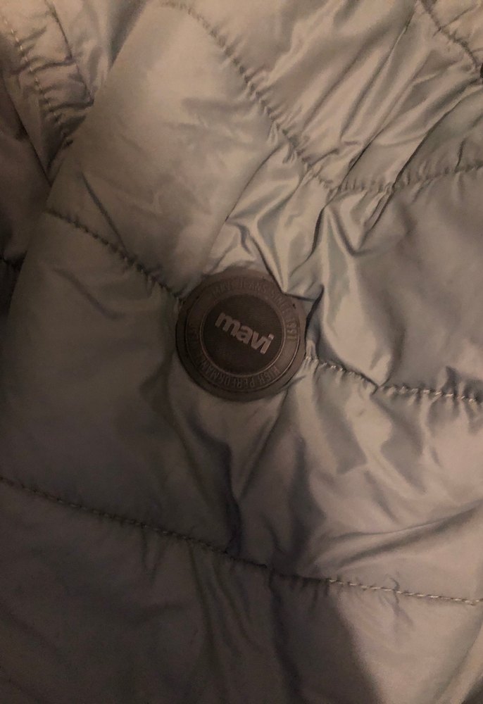 Gri Fermuarlı erkek Kışlık Ceket - Görsel 2