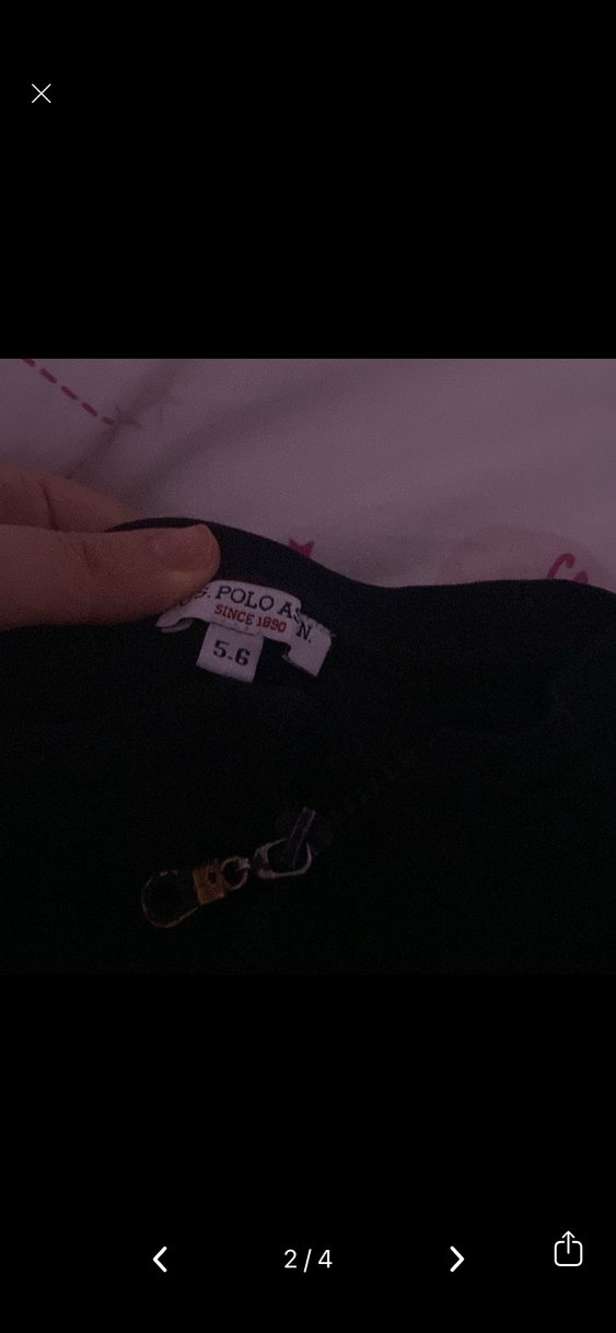 Erkek Çocuk Siyah Fermuarlı Polar Tulum - Görsel 2