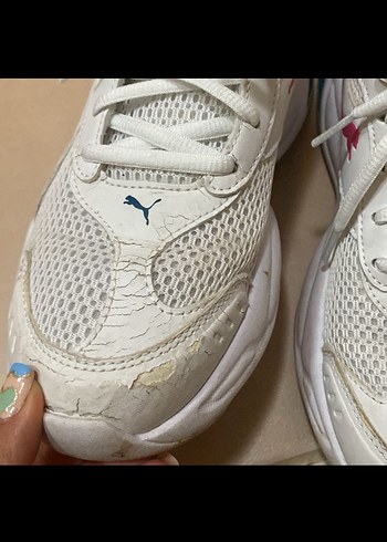 Kadın Beyaz Spor Ayakkabı - Görsel 2