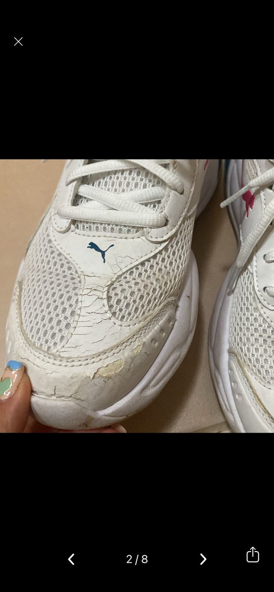 Kadın Beyaz Spor Ayakkabı - Görsel 2