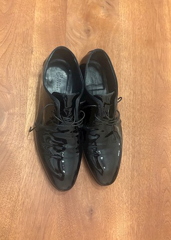 Damat Ceremony Siyah Deri Smokin Ayakkabı - Görsel 3