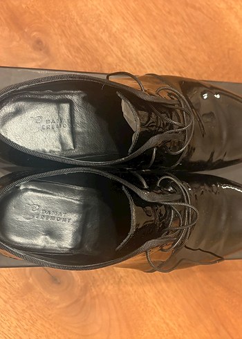 Damat Ceremony Siyah Deri Smokin Ayakkabı - Görsel 2