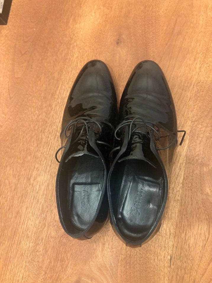 Damat Ceremony Siyah Deri Smokin Ayakkabı - Görsel 4