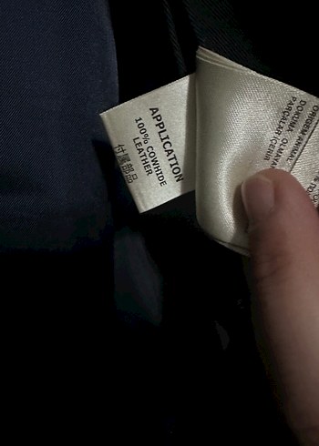 Dıesel deri kaşe ceket - Görsel 4