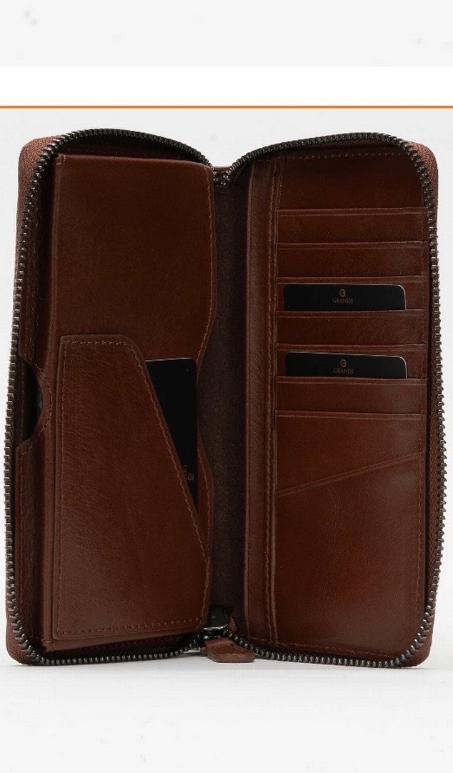 Grande  deri Cüzdan - Görsel 3
